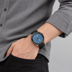 Azure Orbit Blue Dial Men's Watch