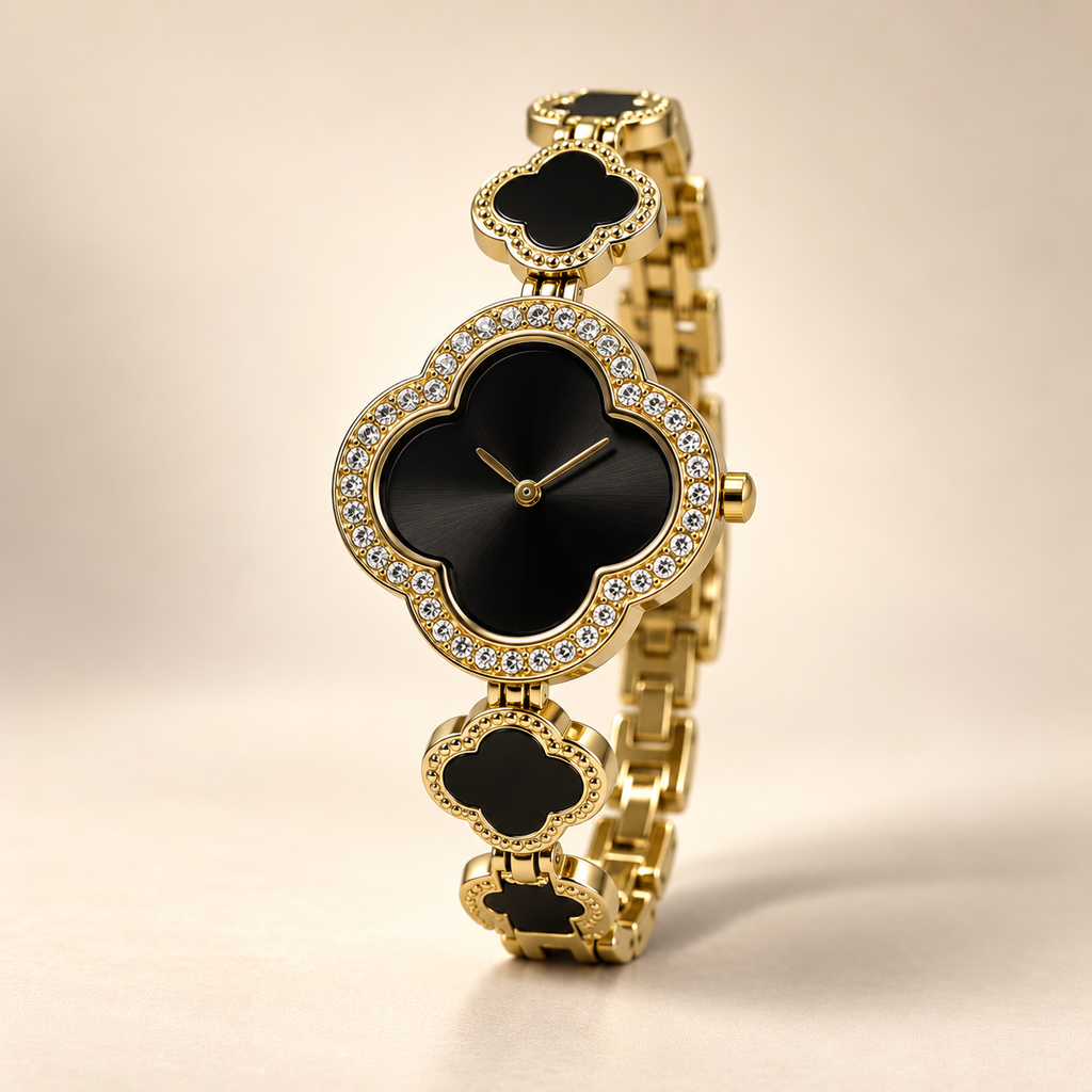 Black Clover Watch & Jewellery Set