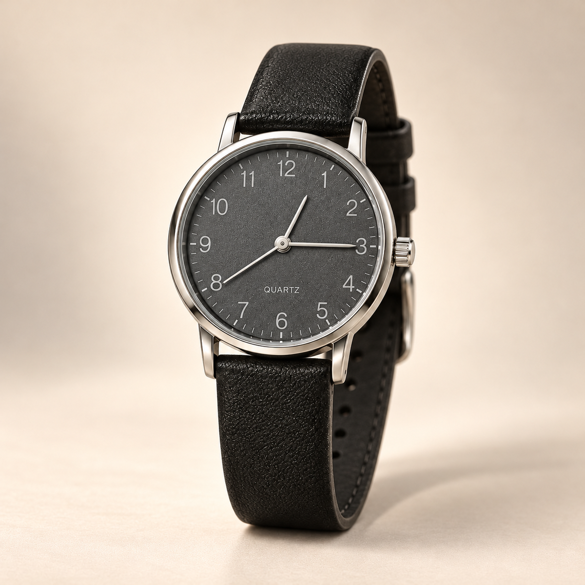 Black Heart Watch & Bracelet Set