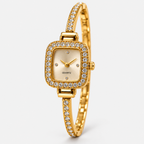 Golden Teardrop crystal watch — studio detail 4