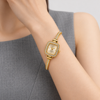 Golden Teardrop crystal watch — wrist styling 7