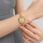 Golden Teardrop crystal watch — wrist styling 9