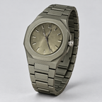Slate Monochrome Integrated Men's Watch - angled