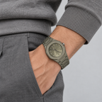 Slate Monochrome Integrated Men's Watch - wrist-two