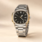 Urban Tonneau Black Dial Men's Watch - YJWM12