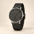 Noir Minimalist Black Mesh Men's Watch - YJWM8